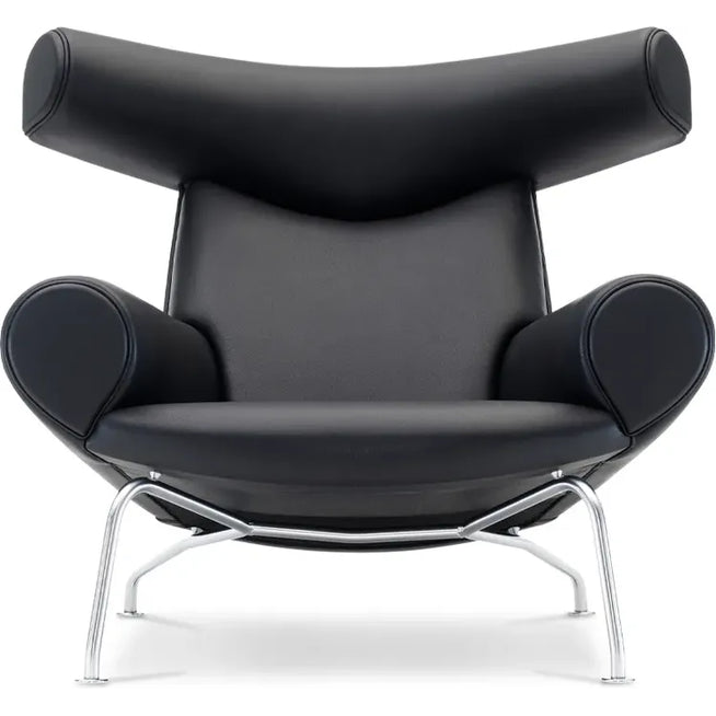 Photo of Wegner Ox Armchair Leather Max