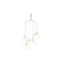 Rizzatto Cluster 6 Chandelier Satin