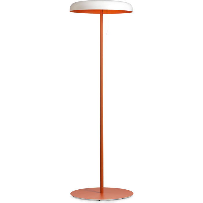 Photo of Mushroom Floor Lamp, Rowanberry/White - Shade Lamps - Matti Klenell - Red