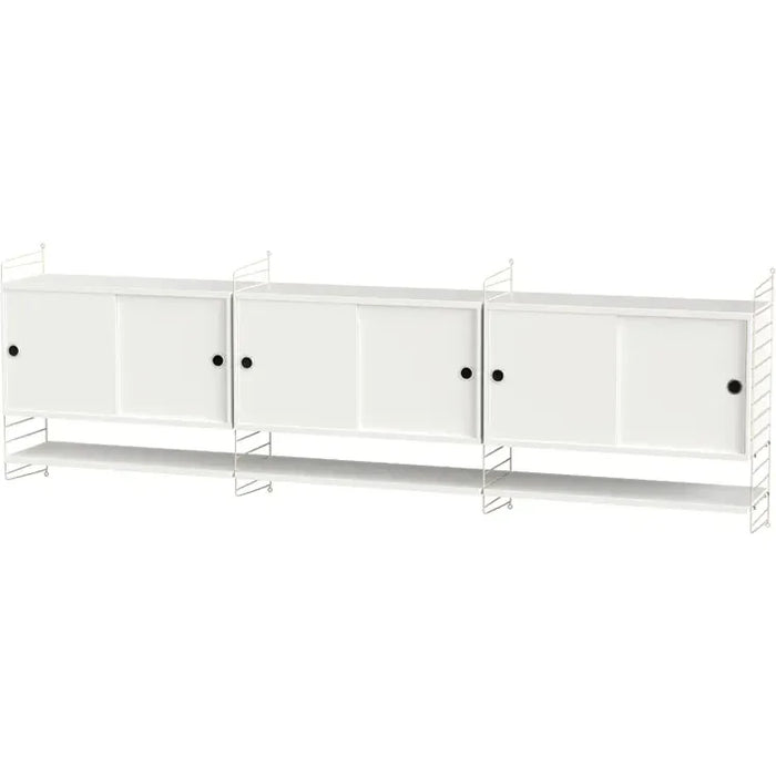 Photo of String Wall Rack 75x30 - Beige - 2-pack - Shelving - Metal