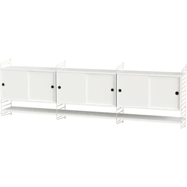 Photo of String Wall Rack 75x30 - Beige - 2-pack - Shelving - Metal