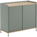 Thumbnail photo of Enfold Sideboard Tall, Oak/dusty Green - Sideboards - Thomas Bentzen - Grön - Metall/trä