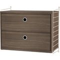 Thumbnail photo of String Wall Rack 50x30, Beige, 2-pack - Shelving - Nils Strinning - Beige - Metal