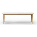 Ana Dining Table 220-320x95 cm Nanolaminate Black-Smoked Oak