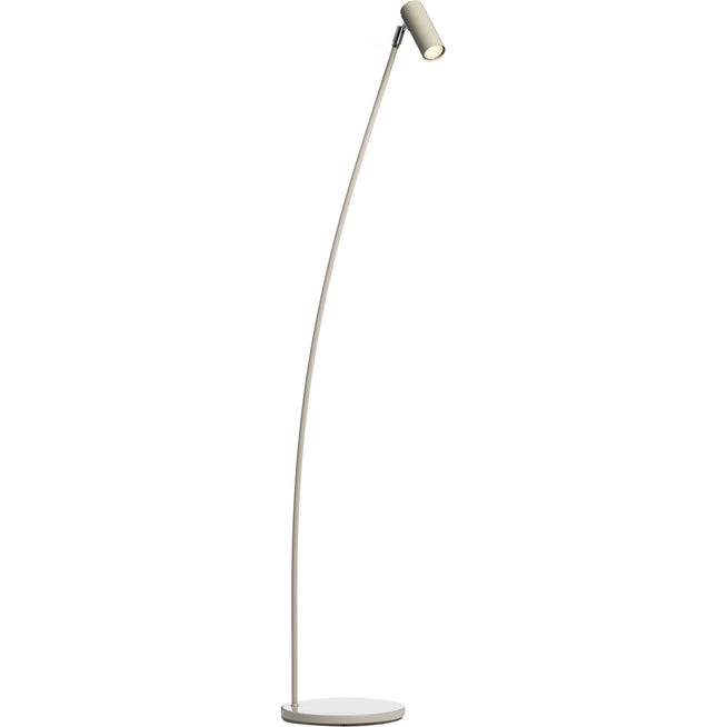 Photo of Puck Floor Lamp, Warm Grey - Reading Lamps - Åke Hultgren - Grey
