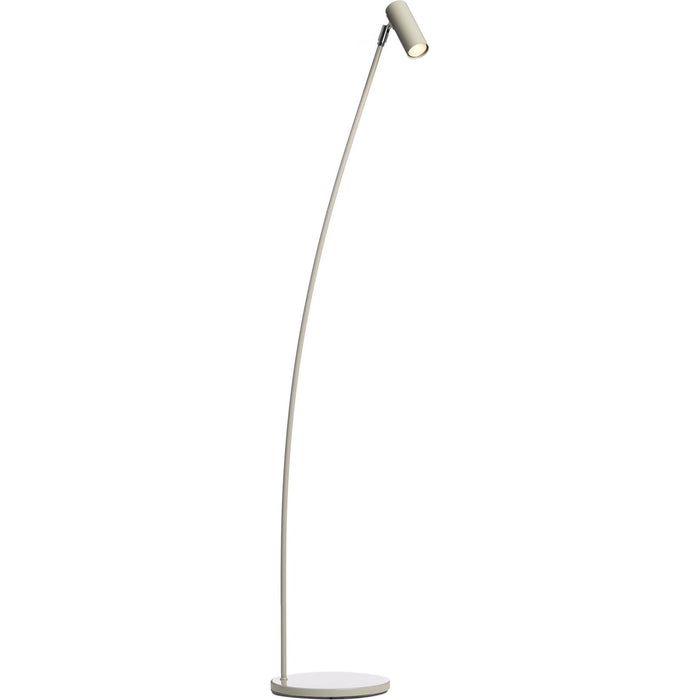 Photo of Puck Floor Lamp, Warm Grey - Reading Lamps - Åke Hultgren - Grey