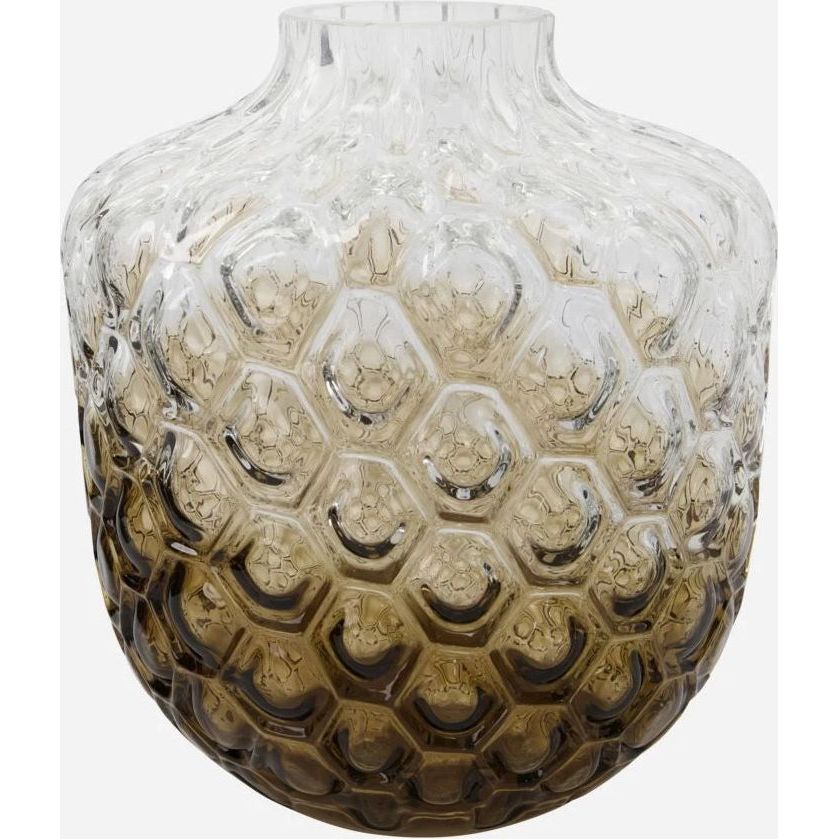 Art Deco Vase - Brown
