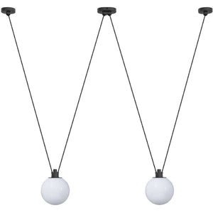 Photo of Les Acrobates de Gras No 324 - Glass Ball Pendant Lamp