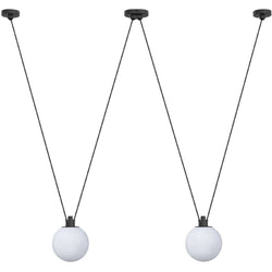 Photo of Les Acrobates de Gras No 324 - Glass Ball Pendant Lamp