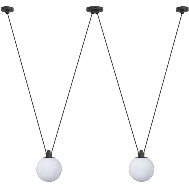 Photo of Les Acrobates de Gras No 324 - Glass Ball Pendant Lamp