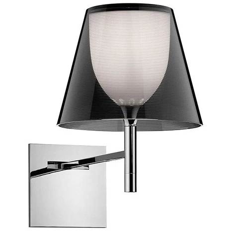Photo of Ktribe W Wall Clamp from Flos (Aluminized Silver)