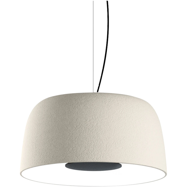 Photo of Djembé 42.28 Pendant Lamp - White - Pendant Lamps - Joan Gaspar - White