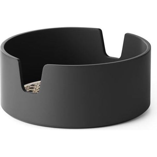 Photo of Salon Tray Ø20 - Tray - Black - H8 x Ø20 cm