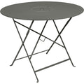 Thumbnail photo of Floréal Table Ø 96 cm, Rosemary - Outdoor dining table - Green - Metal