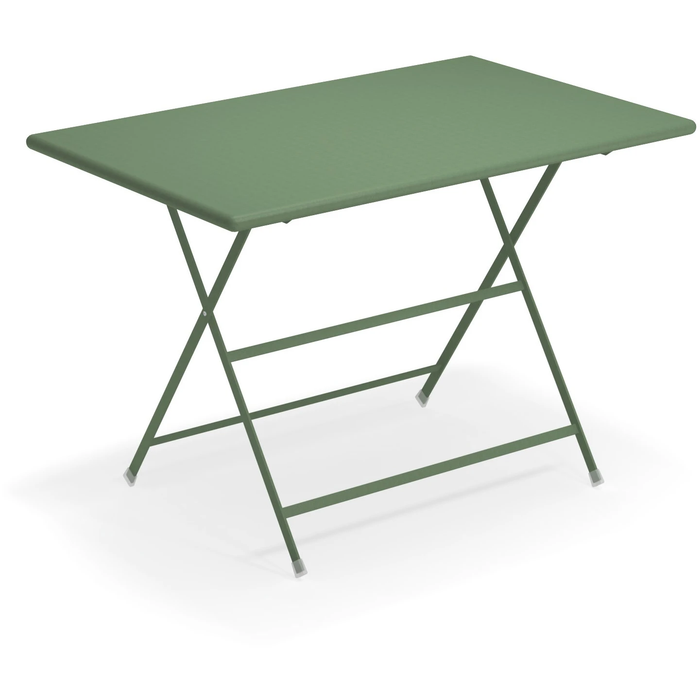 Photo of Arc En Ciel Folding Table 110 cm, Military Green - Garden Table - Green - Metal