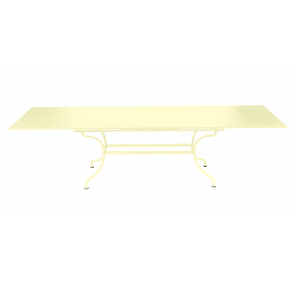 Photo of Roman Table 200/300X100CM Frosted Lemon A6 - Outdoor Dining Table - Yellow - Metal