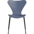 Thumbnail photo of 3107 Seven, Coloured Ash, Venetian Red, Underframe Warm Graphite - Dining chairs - Arne Jacobsen - Red - Metal/wood