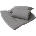 Thumbnail photo of Breeze Highback Lounge Chair Cushion - Outdoor Cushions - Grey-brown - Cane-line Natté - W: 75 x D: 55 x H: 2 cm