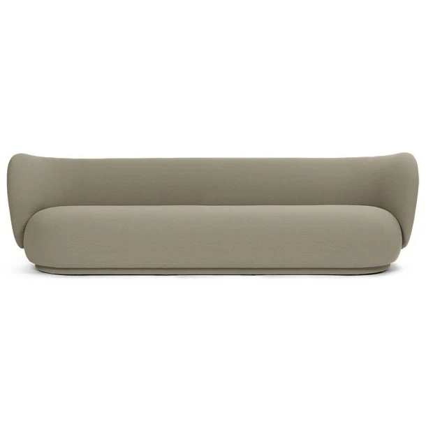 Photo of Rico 4-pers Sofa - Loungesofa - Grain - Cashmere - W260 X H79 X D81,5 Cm