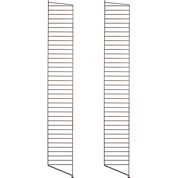 Photo of String Golvgavel 200 X 30 Cm, Brun, 2-pack - Hyllsystem - Nils Strinning - Brun - Metall