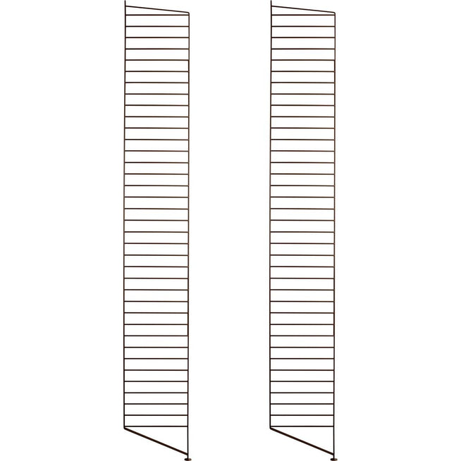 Photo of String Golvgavel 200 X 30 Cm, Brun, 2-pack - Hyllsystem - Nils Strinning - Brun - Metall