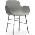 Thumbnail photo of Form Armchair Chromed Legs