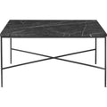 Thumbnail photo of MC320 Square Coffee Table, Charcoal - Coffee Table - Paul Mccobb - Black - Metal/Stone