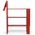 Thumbnail photo of Horse Bogreol - Reol - Poppy Red - W91 X D24 X H111 Cm