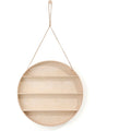 Thumbnail photo of Round Dorm - Shelf - Beech veneer - Ø55 x H7 cm