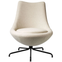 L40 Bellamie Lounge Chair M. Svirvel Sh: 39 Cm - Black /
