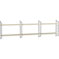 Thumbnail photo of String Wall Rack 50x20, Black, 2-pack - Shelving - Nils Strinning - Black - Metal