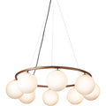 Thumbnail photo of Miira 8 Circular Chandelier Dark
