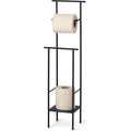 Thumbnail photo of Dora Toilet Paper Stand - Toiletpapirholder - Black - W17,5 X H61,7 X D13,3 Cm
