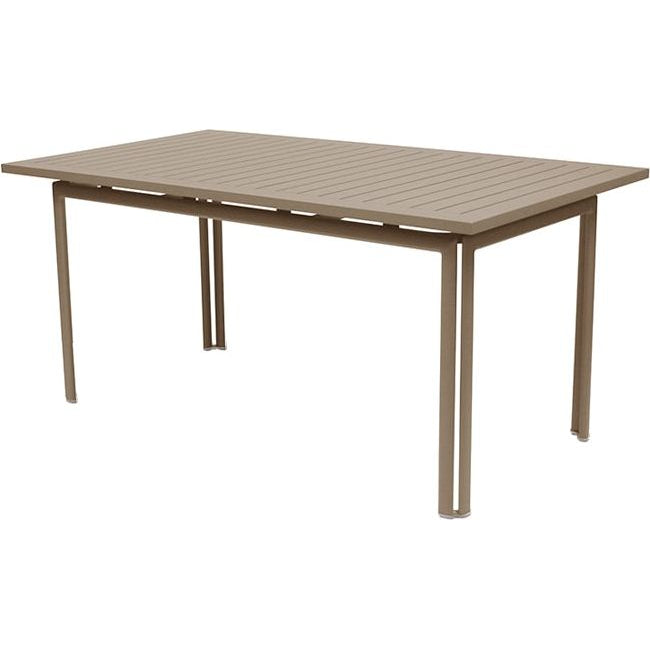 Photo of Costa Table 160 X 80 Cm, Nutmeg - Matbord Utomhus - Beige - Metall