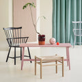 Thumbnail photo of Jørgen Bækmark Stool - J83 - Black/natural