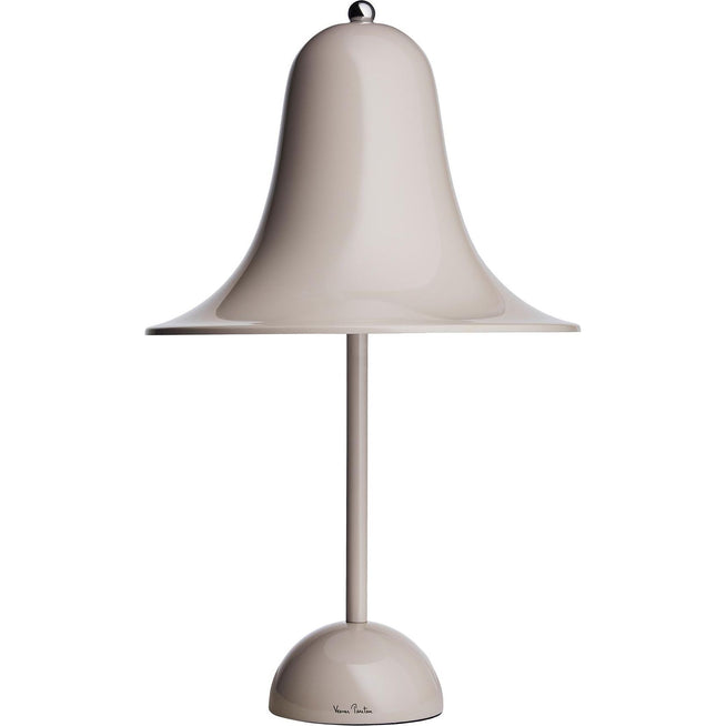 Photo of Pantop Table Lamp - Grey Sand - Bordslampor - Verner Panton - Beige,grå