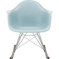 Thumbnail photo of Eames Plastic Armchair Rar - 23 Ice Grey - Chrome Base - Dark Maple - Dining Chairs - Metal/wood/plastic