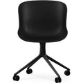 Thumbnail photo of Hyg Chair Swivel 4w - Kontorstol - Sort - Sort Aluminium - H: 84 X L: 54 X D: 53,5 X Sh: 46 Cm