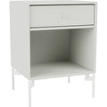 Thumbnail photo of Dream Nightstand - Nordic / Snow Legs - Bedside table - Peter J. Lassen - Grey - Mdf/metal