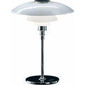 Thumbnail photo of Ph 4½-3½ Glass Table Lamp Chrome