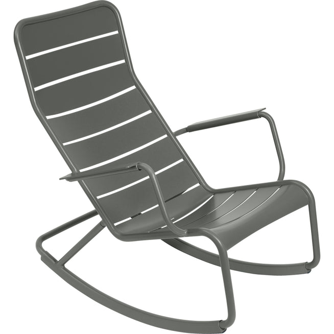 Photo of Luxembourg Rocking Chair Rosemary 48 - Outdoor armchairs - Frédéric Sofia - Metal