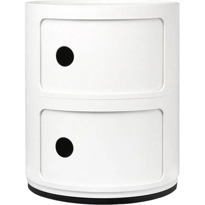 Photo of Sectional 4966 White 2 Compartments - Hurtsar - Anna Castelli Ferrieri