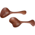 Thumbnail photo of Os Salad Servers - Salatbestik - Dark Brown - W9 X H2.4 X D23 Cm