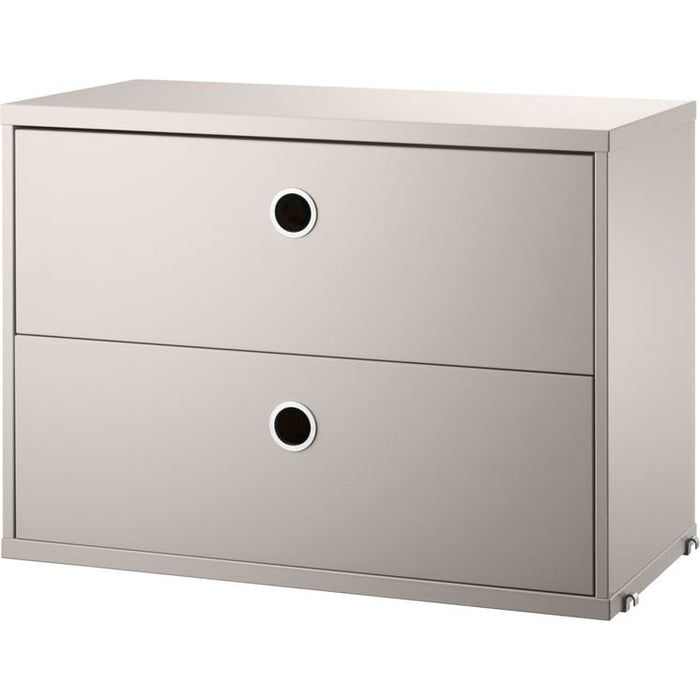 Photo of String drawer unit 58x30, Beige, 1-pack - Shelving - Nils Strinning - Beige - Wood