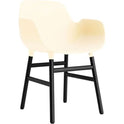 Form Armchair Wood - Spisebordsstol - Black Oak / 3