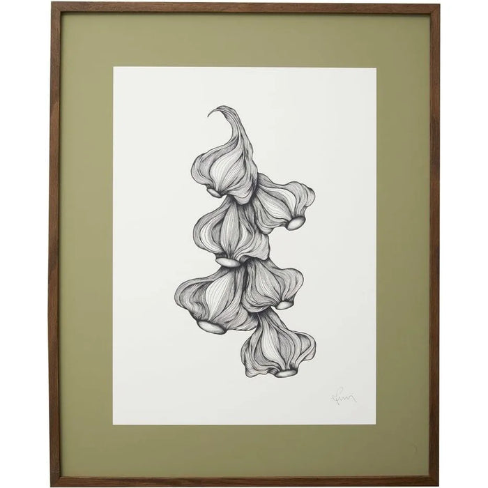 Photo of Garlic Illustration - Dark Oak
