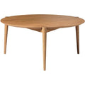 Thumbnail photo of D102 Søs Coffee Table - lacquered oak, Ø85 x H40 cm
