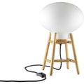 Thumbnail photo of Hiti U4 Table Lamp - Lacquered Oak, Opal Glass