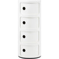 Thumbnail photo of Modular 4985 - White - 4 Compartments - Drawer Units - Plastic