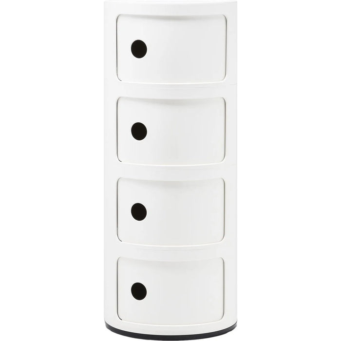 Photo of Modular 4985 - White - 4 Compartments - Drawer Units - Plastic